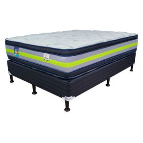 Set De Cama Colchón + Base Doble Soft - Facenco Varios Tamaños