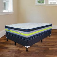 Set De Cama Colchón + Base Doble Soft - Facenco Varios Tamaños