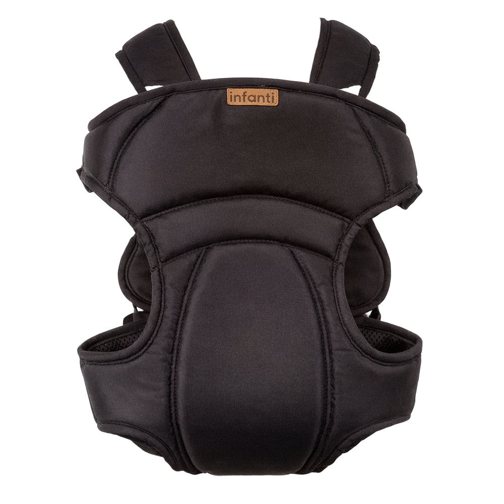 Cargador de Bebé I Love Travel Acolchado Ajustable Color Negro Portabebé I Love Travel Negro Acolchado Ajustable para Bebés de 0 a 10 Meses
