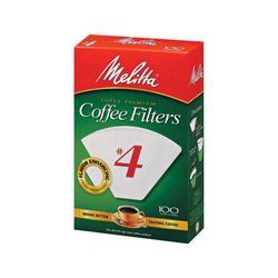 Filtro Cónico 4 De Papel Para Cafetera - Melita