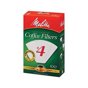 Filtro Cónico 4 De Papel Para Cafetera - Melita
