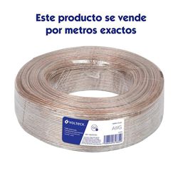 Cable Dúplex Para Bocina Calibre 18 Por M - Volteck