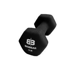 Mancuerna Neopreno 7Lbs 1 Pza - Big Bear