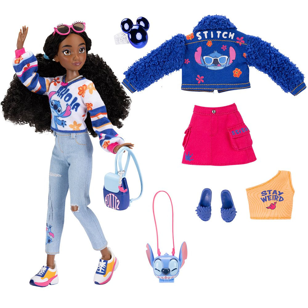 Muñeca Disney ily 4EVER Inspirada en Stitch con Ropa y Accesorios 3+ Años Muñeca con Acces…