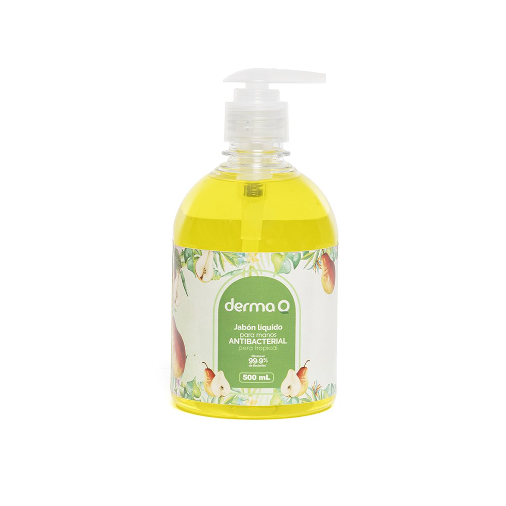 Jabón Líquido Antibacterial para Manos Aroma Pera Tropical de 500 ml