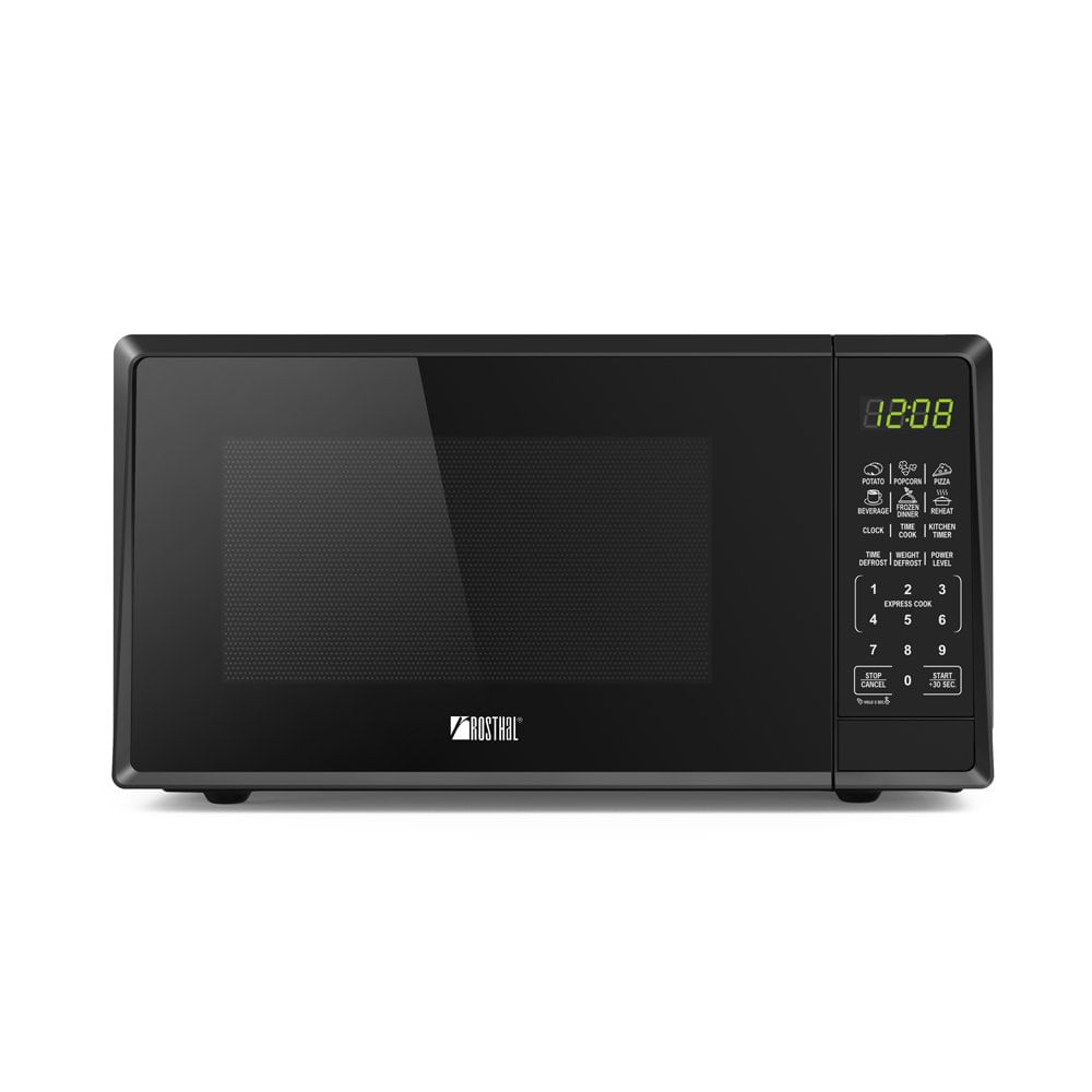 Microondas de 20 Litros y 1500 W con Panel Digital Color Negro