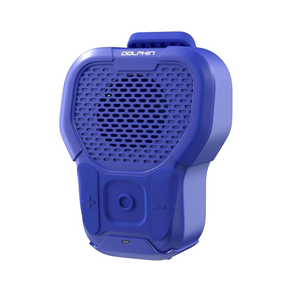 Bocina Bluetooth Dolphin CLP-10 Portátil Magnética IPX6 con Micrófono en Color Azul Bocina…