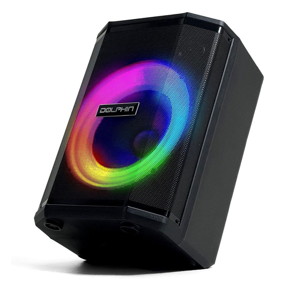 Bocina Portátil Tilt 880 con Bluetooth, Luces LED, Micrófono Inalámbrico y Control Remoto…