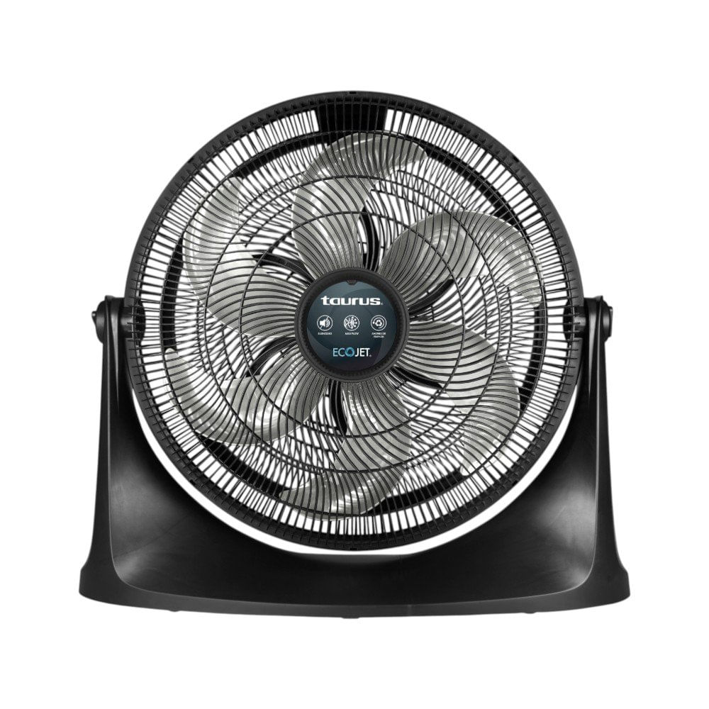 Ventilador 2 en 1 de Piso o Pared Tropic Ecojet de 20 plg con 3 Velocidades Color Negro
