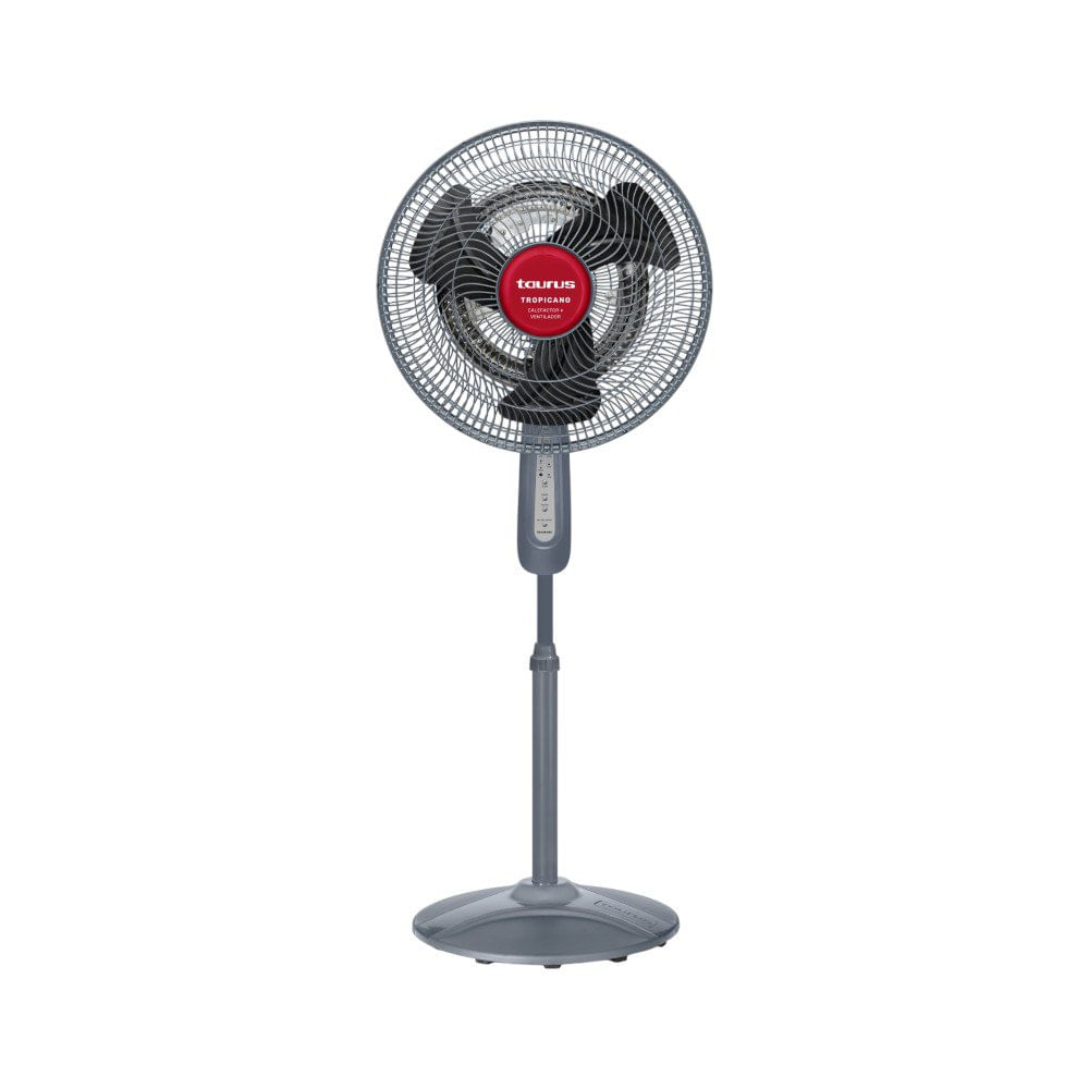 Ventilador y Calefactor de Pedestal Tropicano Ecojet de 16 plg con 3 Velocidades