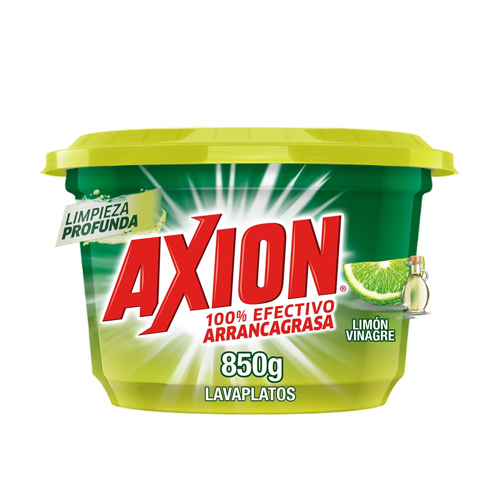 Lavaplatos en Crema Aroma Limón Vinagre de 850 g para Limpieza de Platos