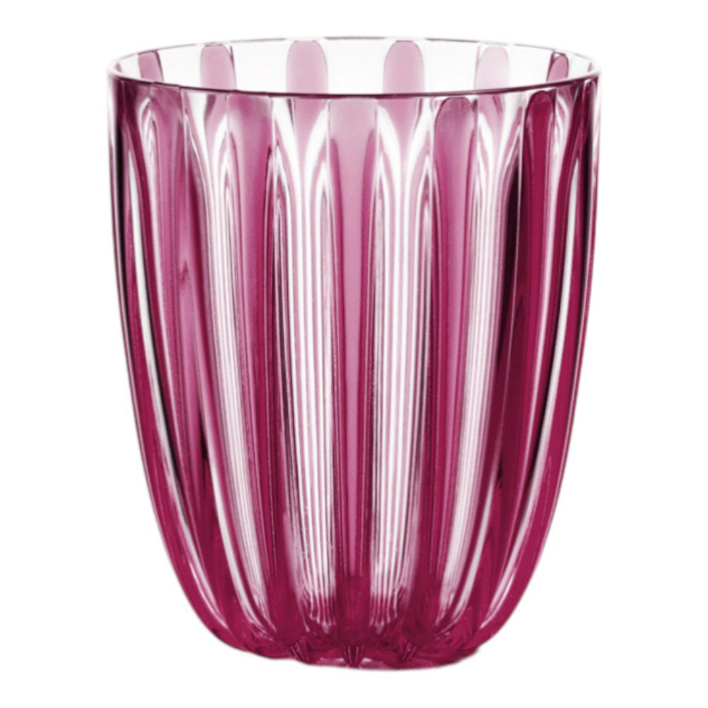 Vaso Bajo DolceVita de 12 oz Color Rojo Amatista