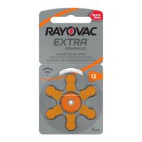 Batería Rayovac 13 6U No Recargable - Rayovac
