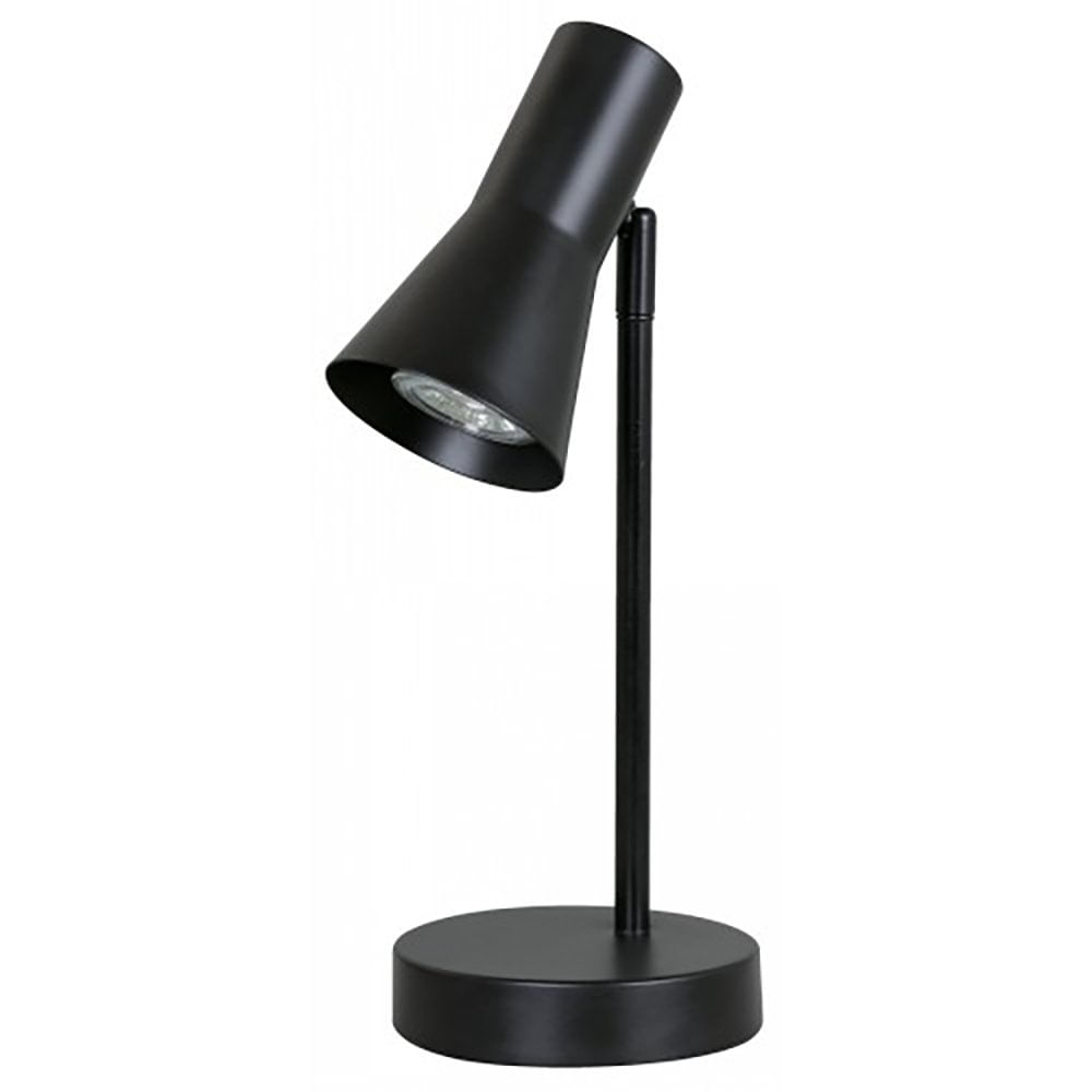 Lámpara de Mesa Ajustable Color Negro Mate
