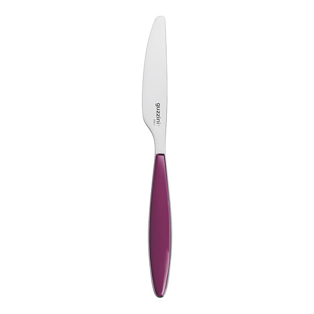 Cuchillo para Mesa de Acero Inoxidable con Mango Color Morado