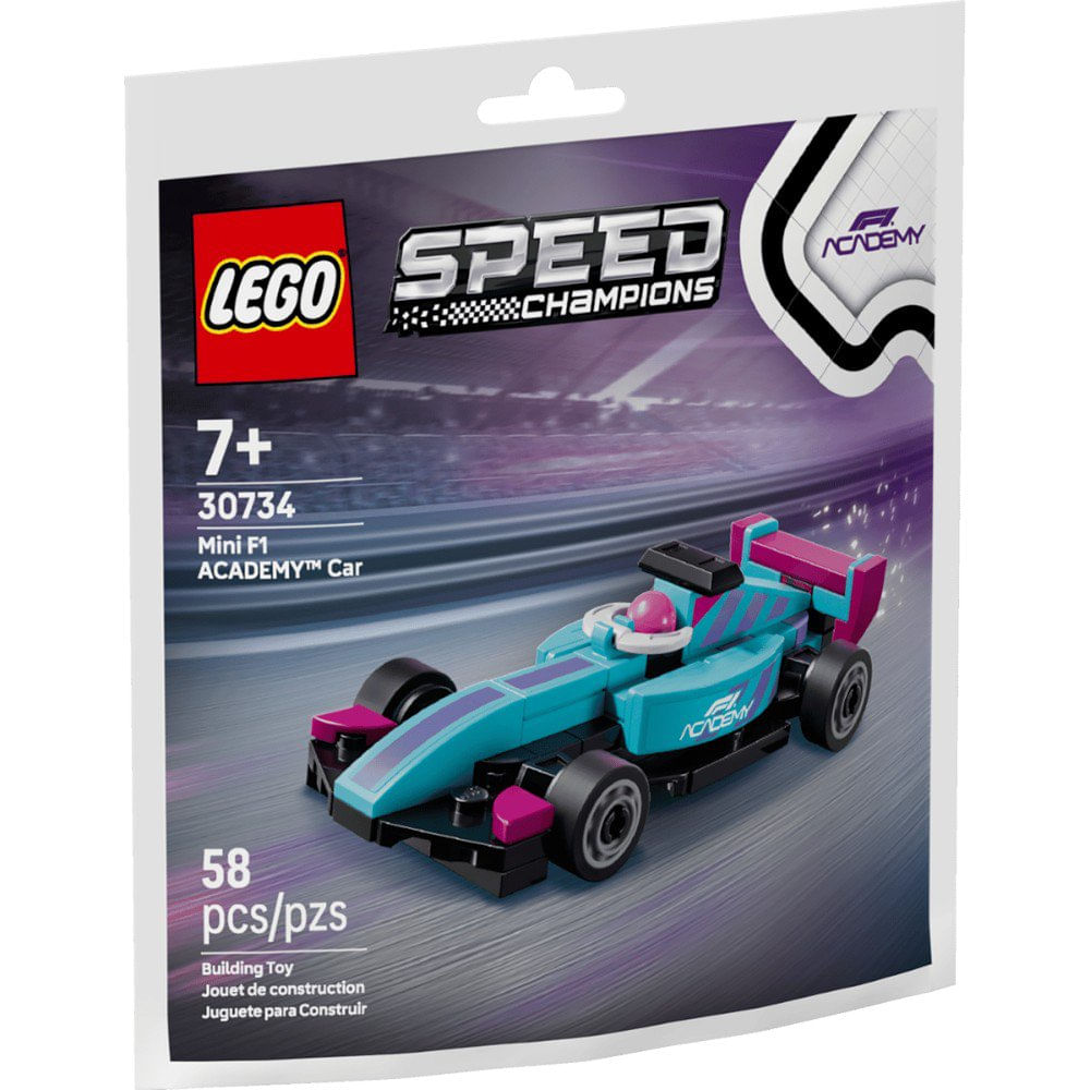 LEGO Speed Champions Mini Carro F1 Academy #30734 de 58 Piezas