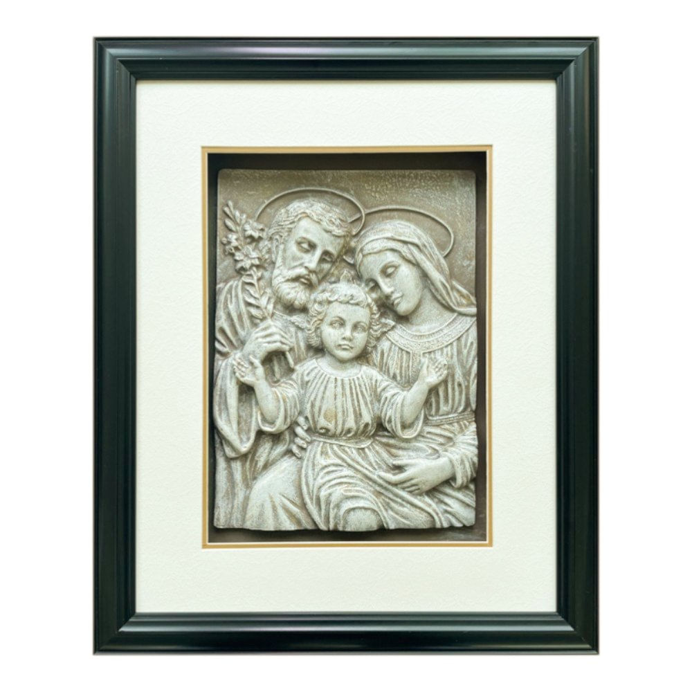 Cuadro Decorativo de 45 x 55 cm Diseño Sagrada Familia en Relieve Cuadro Decorativo de la…