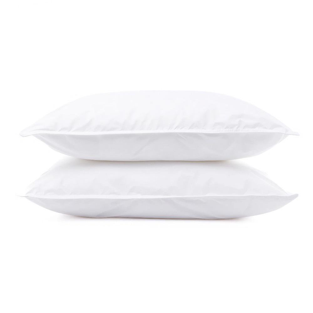 Set de 2 Almohadas Standard Alternative Down Firmeza Suave Color Blanco Set de 2 Almohadas…