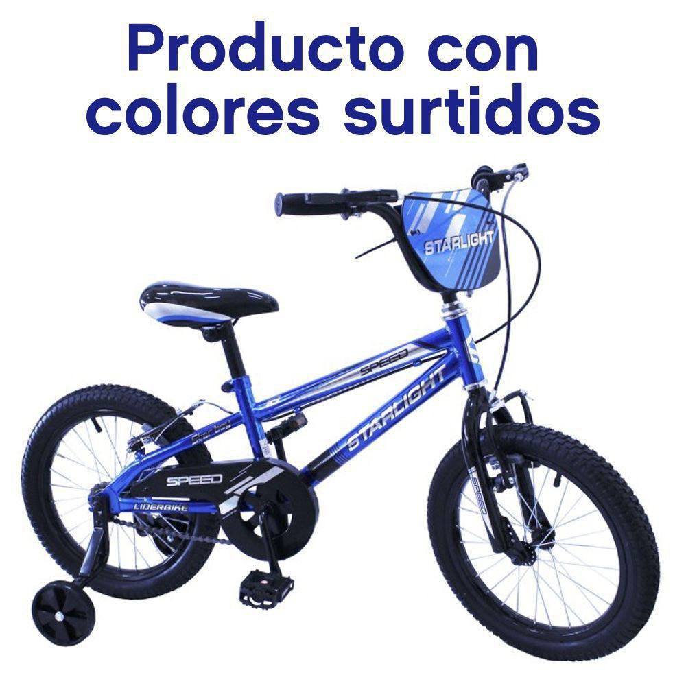 Bicicleta BMX Speed Rin 16 para Niño - Colores Surtidos Bicicleta BMX 16 Speed Boy