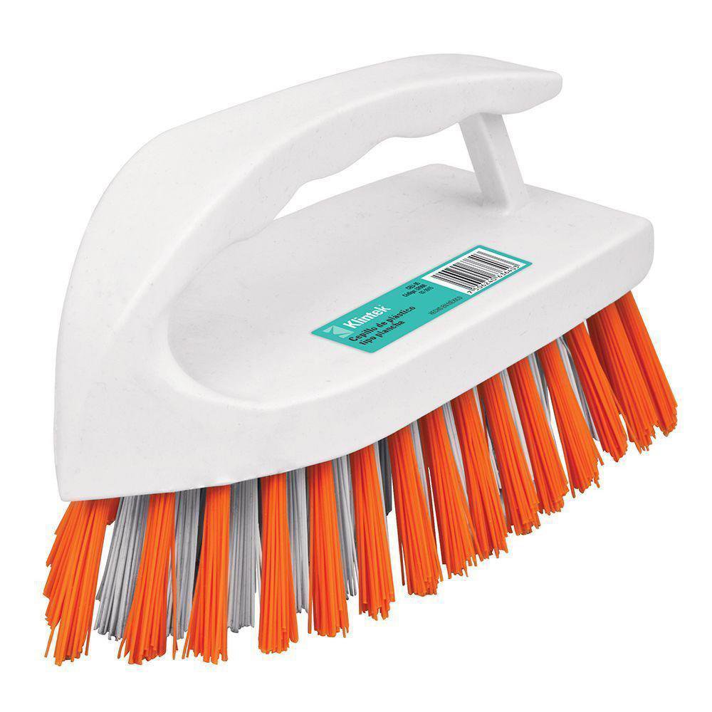 Cepillo para Ropa Mediano de Plástico Tipo Plancha Multicolor