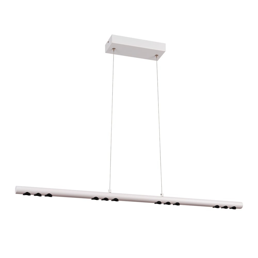 Lámpara Colgante Lineal LED de 43 W Luz Cálida IRC 90 Color Blanco