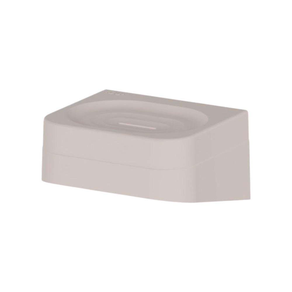 Jabonera de Pared con Adhesivo Color Beige