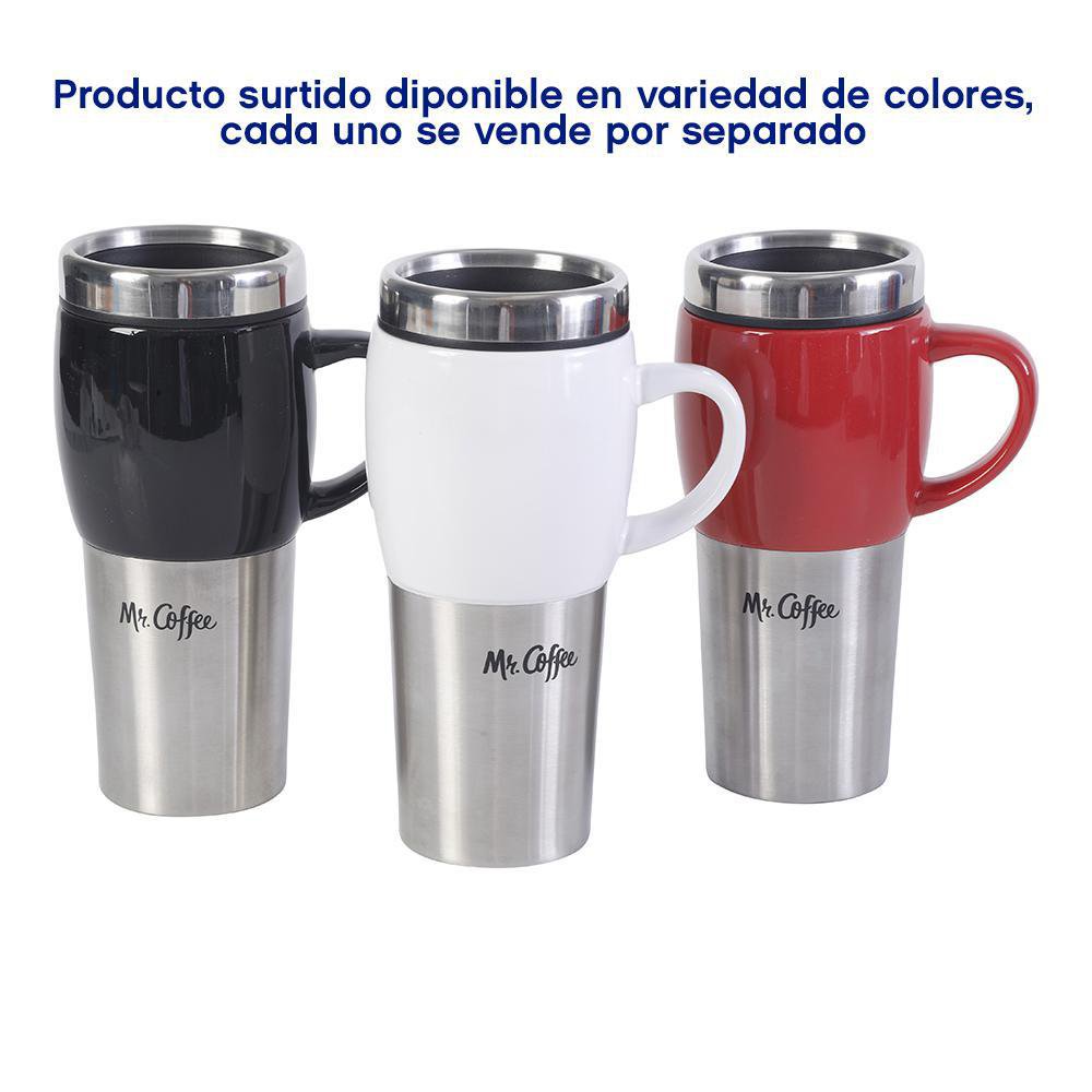 Termo de 473 ml con Tapadera Color Surtido