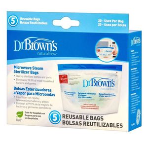 Bolsas Esterilizadoras a Vapor para Microondas - Dr. Browns