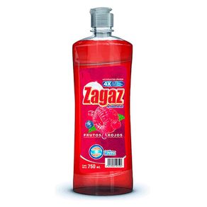 Lavaplatos Liquido Frutos Rojos 750 Ml - Zagaz