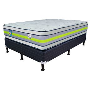 Set De Cama Colchón + Base Energy Doble Euro - Facenco Varios Tamaños