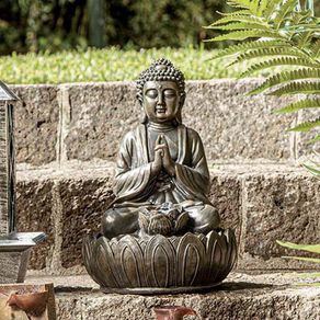 Fuente Buda Con Luz Led - Z
