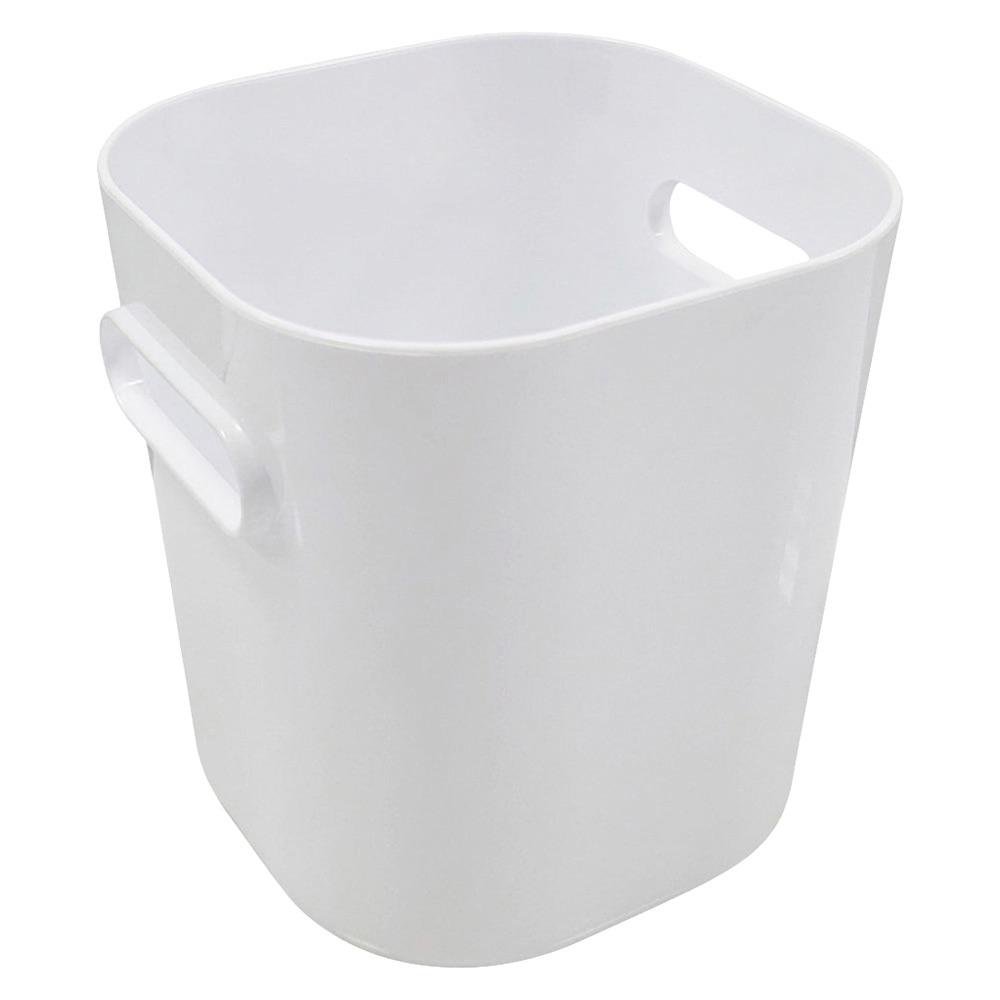 Canasta Organizadora Compact Mini de 0.6 L 9.5 x 9.5 x 10.5 cm Color Blanco