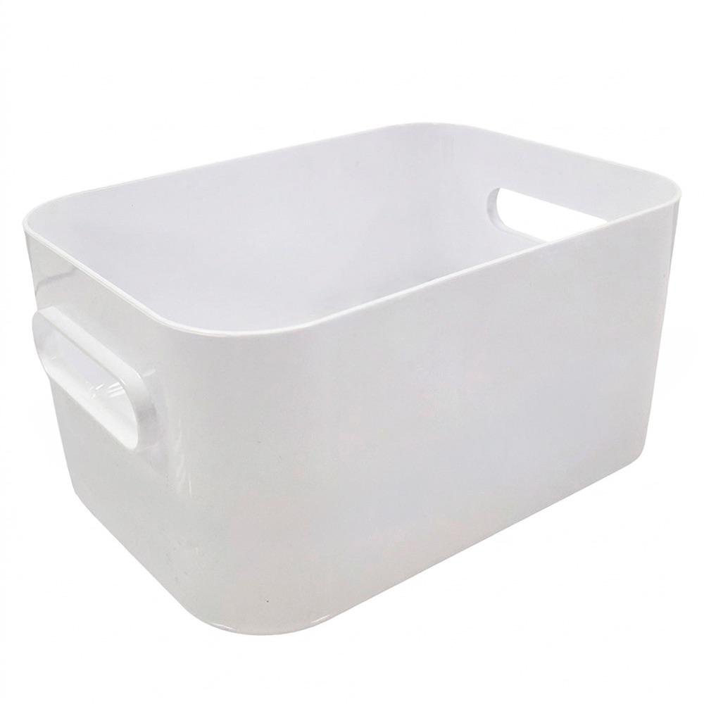Canasta Organizadora Compact L de 15.4 L 41 x 29 x 15.5 cm Color Blanco