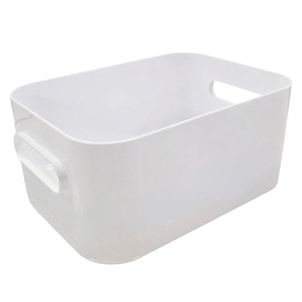 Canasta Organizadora Compact M de 5.3 L 29.5 x 19.5 x 12 cm Color Blanco