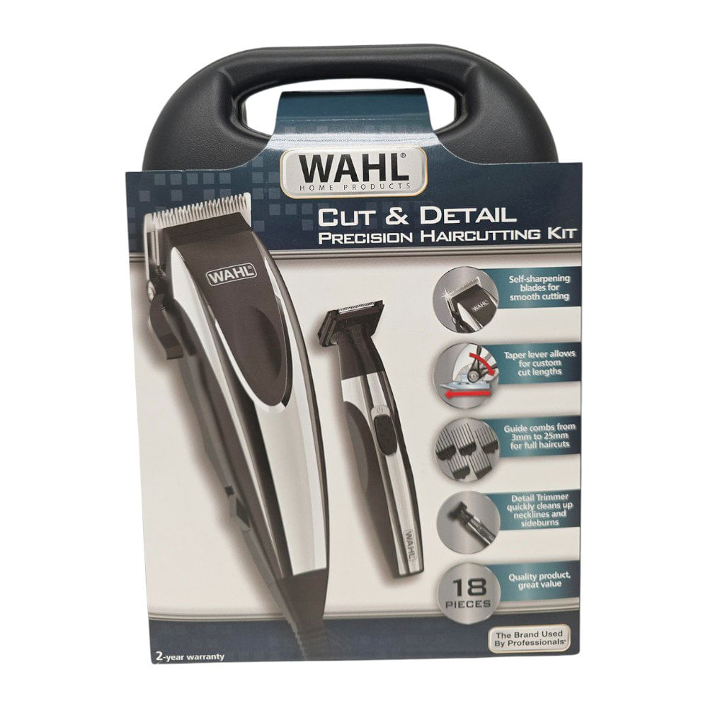 Cortadora de Cabello con Cable y Recortadora Inalámbrica Kit de Corte de Cabello Wahl Cut…