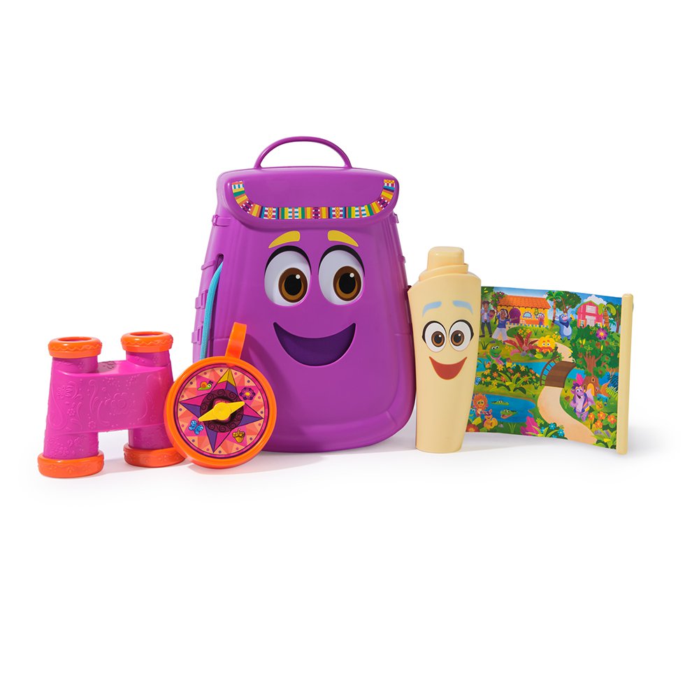 Set de Juego Dora Mochila de Aventuras con Accesorios 3+ Años Juego Infantil Dora Mi Mochi…