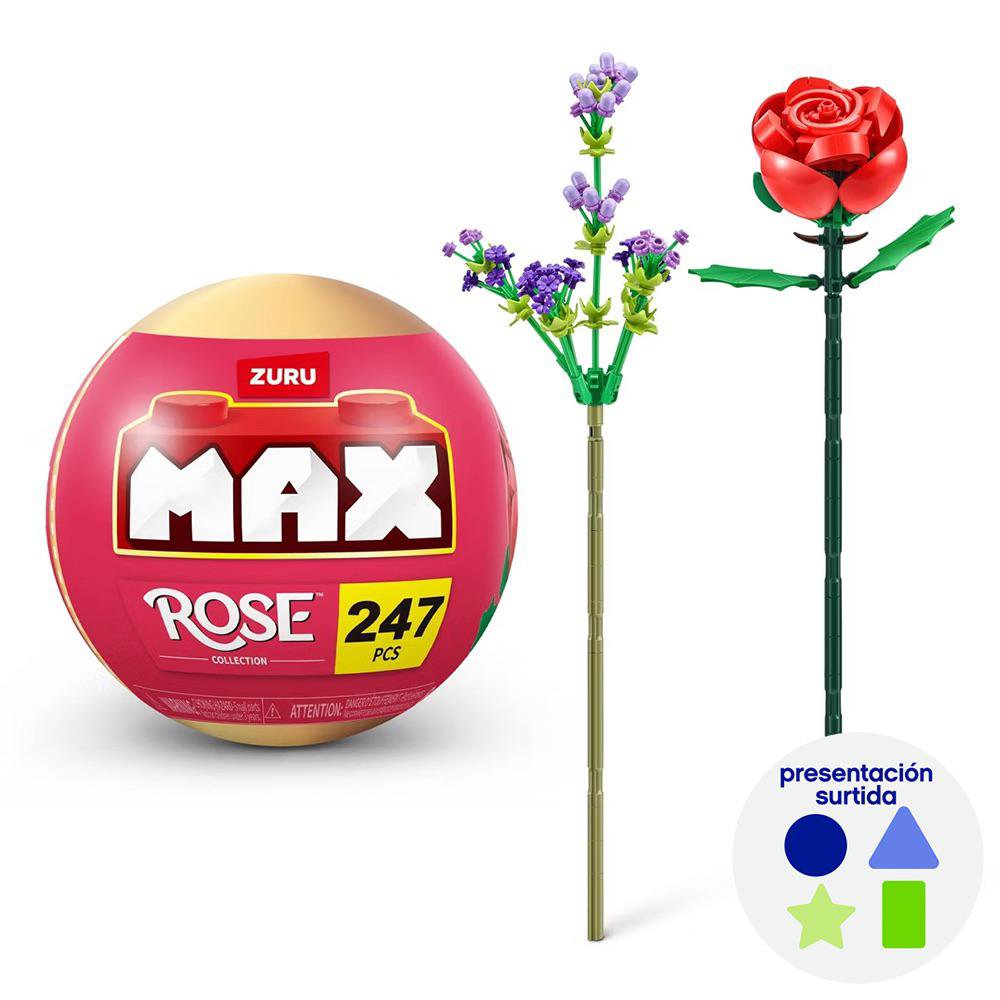 Cápsula Coleccionable MAX Rose Collection de 247 Piezas Presentación Surtida