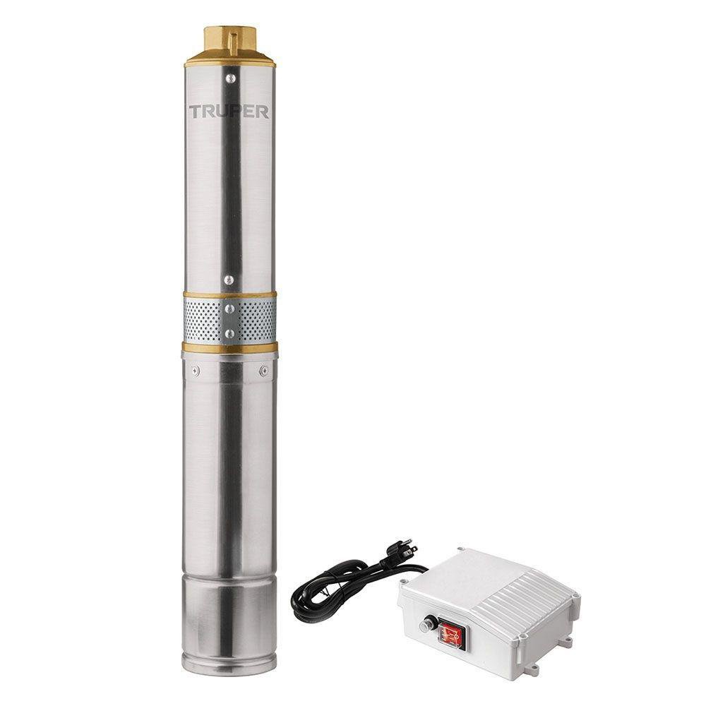 Bomba Sumergible Tipo Bala para Agua Limpia 1/2 HP 30 M 120 Lts/Min