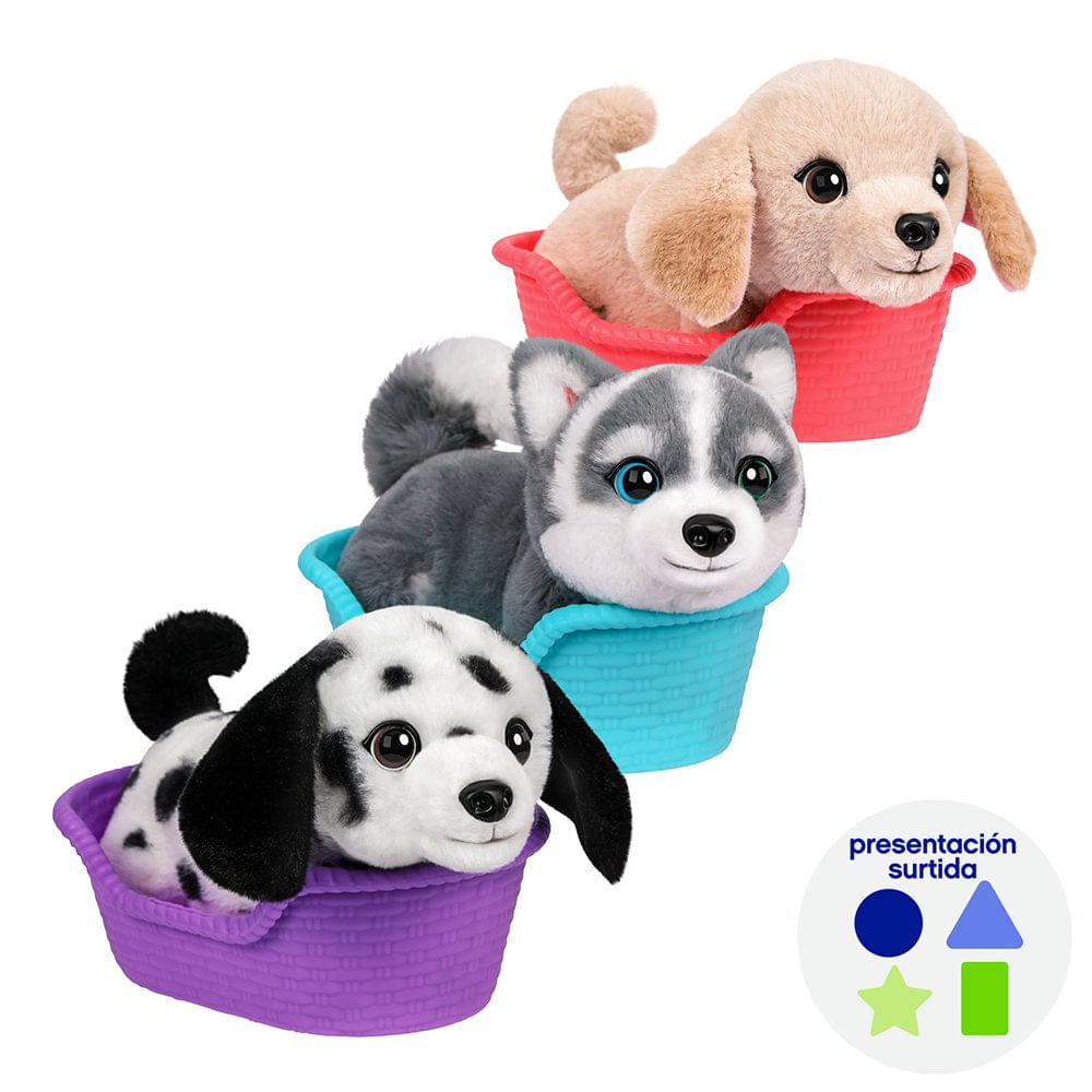 Peluche Little Live Pets Mini Cachorro Interactivo Presentación Surtida Peluche de Mini Ca…