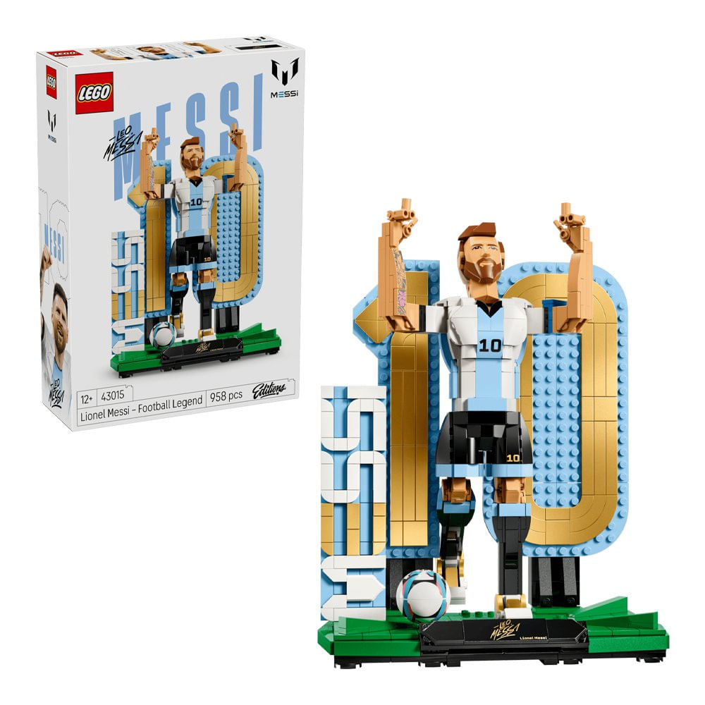 LEGO Editions Lionel Messi Leyenda del Fútbol #43015 de 958 Piezas