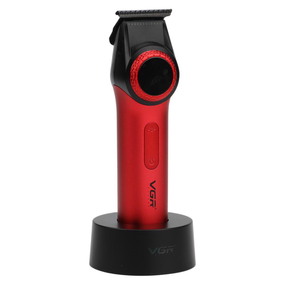 Cortadora de Cabello Profesional Inalámbrica con Pantalla LED y 4 Peines Guía