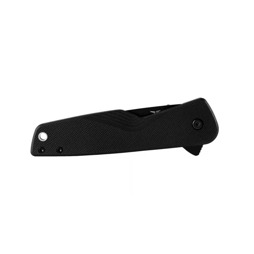 Cuchilla Plegable de Acero Inoxidable de 3 Plg Negra