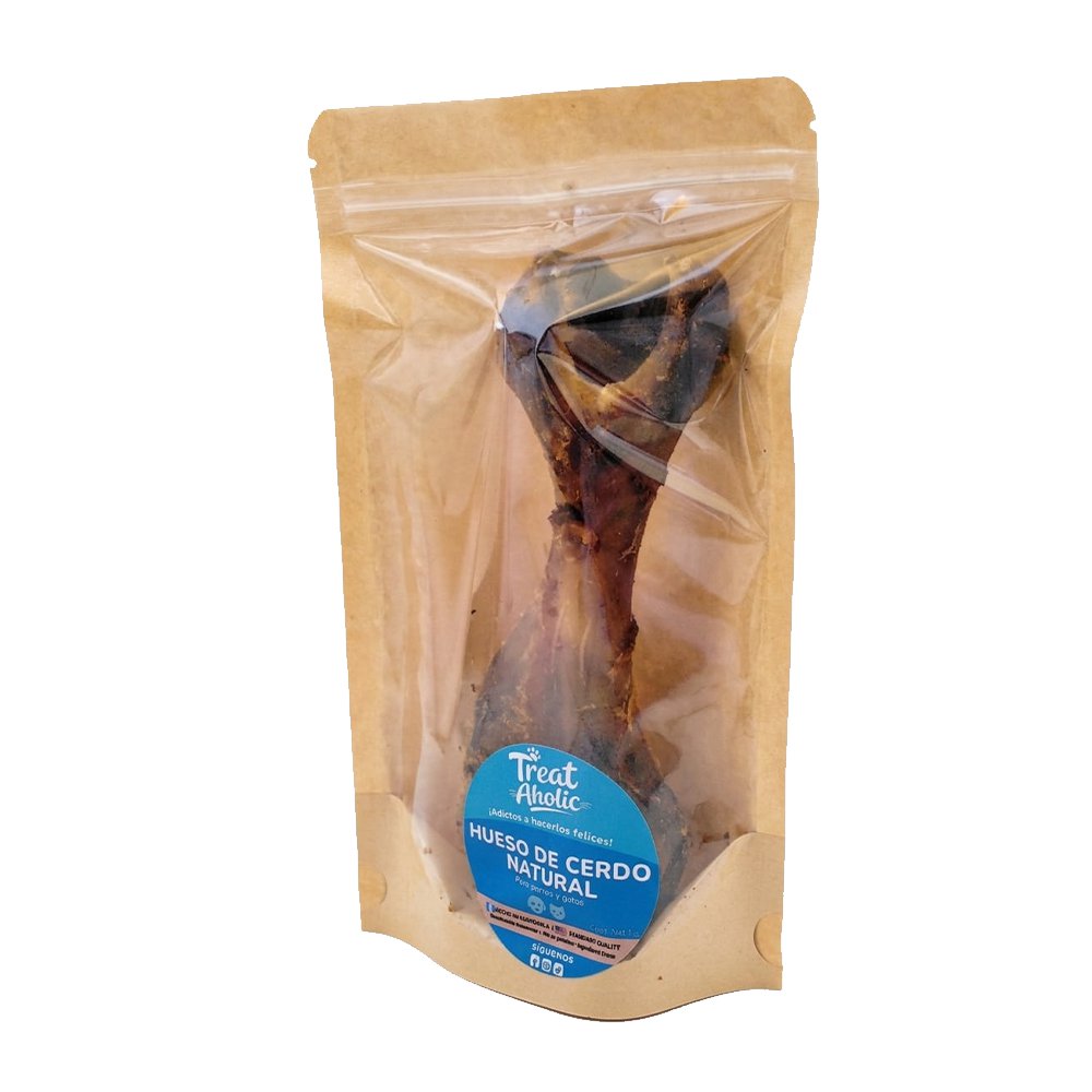 Snack Deshidratado para Perro Treat Aholic Hueso de Cerdo 1 Pieza