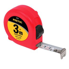 Cinta Métrica 1/2 Plg X 3 Metros Pretul - Truper