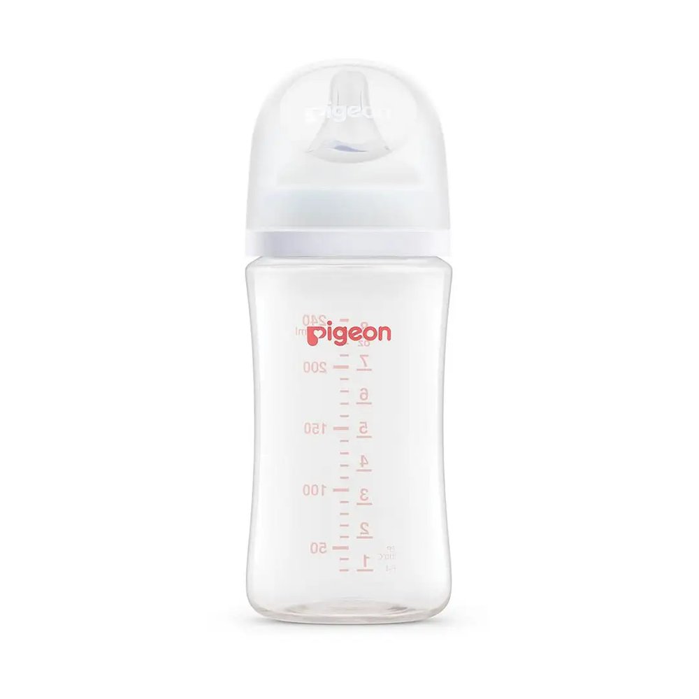 Pacha SofTouch con Mamón de Silicona de Flujo Medio y Boca Ancha de 8 Oz para 0+ Meses Bib…