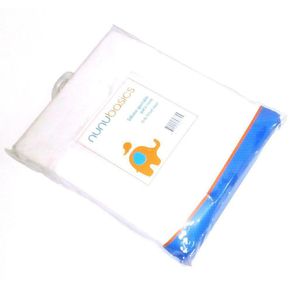 Sábana Ajustable Blanco Para Cuna - Nunubasics