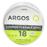 Cable Paralelo Spt De 18 Awg Blanco - Argos