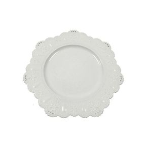Plato Base Blanco 32 Cm - Toscana