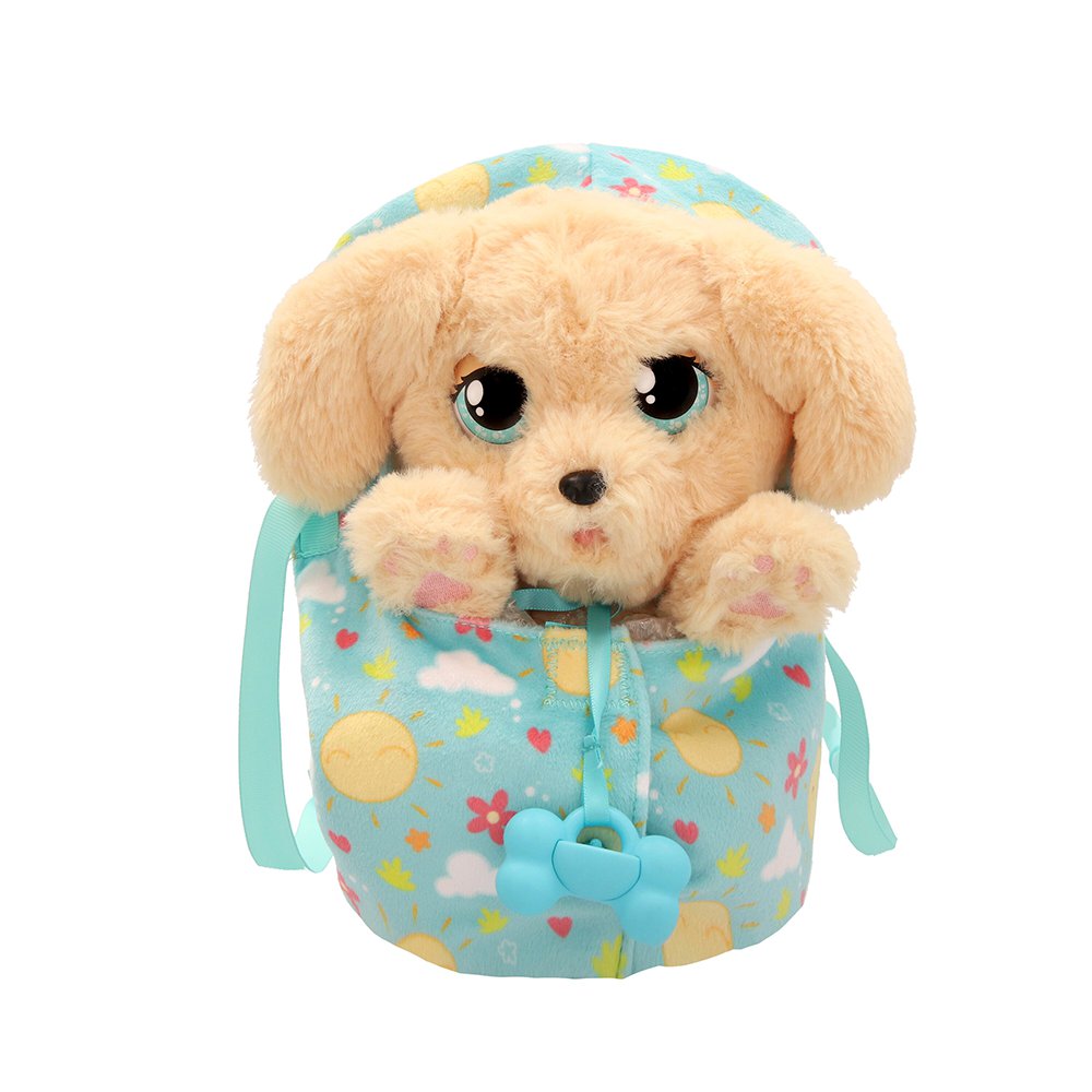 Peluche Interactivo Baby Paws Labrador de 24 Cm con Chupete y Bolsa de Transporte Peluche…
