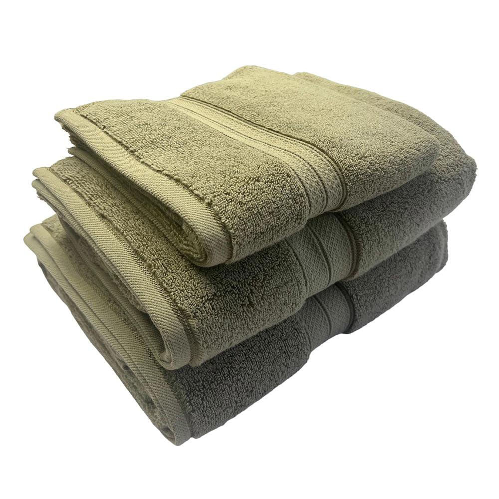 Toalla de Baño de Algodón Absorbente para Ducha de 72 x 137 cm Color Verde